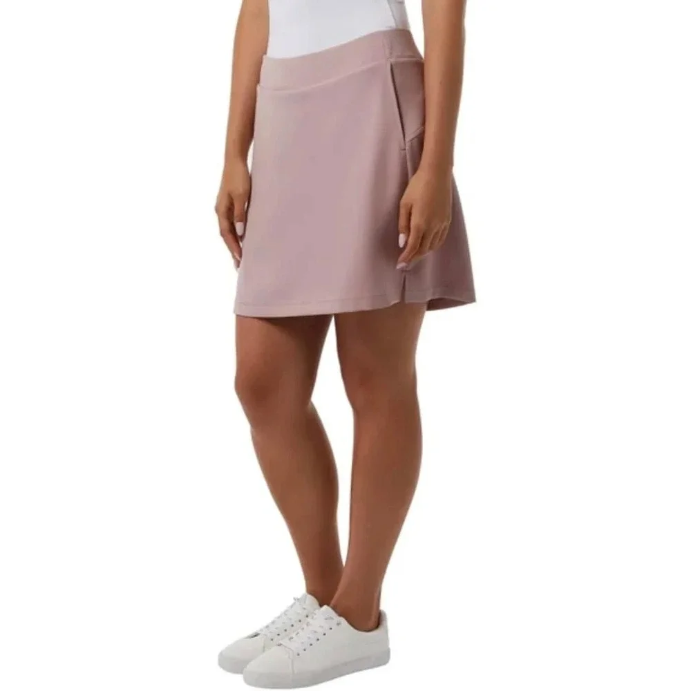 32 Degrees Cool Women's Soft 4-Way Stretch Comfort Skort, Pink, Size Small, New